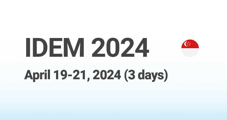 We invite you to IDEM 2024!
