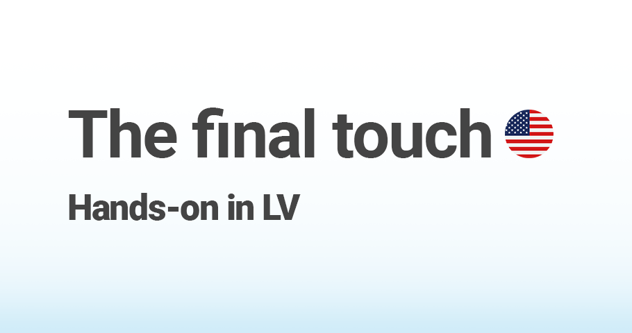 'The final touch' Hands-on in LV, USA_HASSBIO America