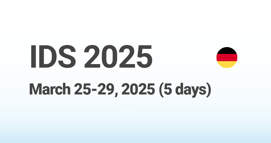 We invite you to IDS 2025!