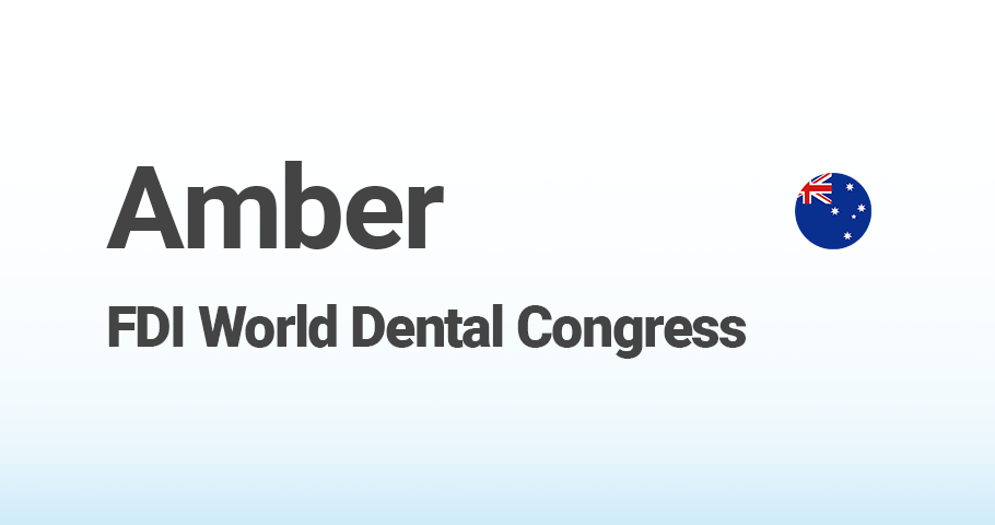 FDI world Dental Congress in Sydney
