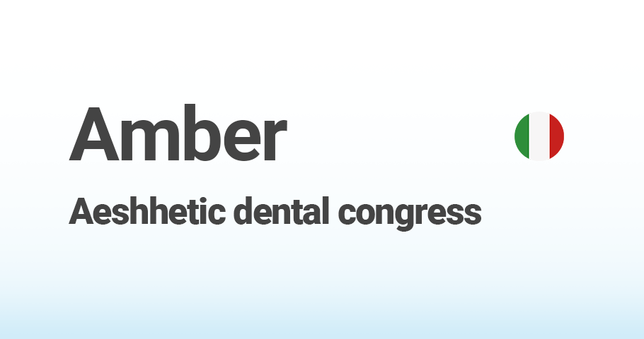 Aeshhetic dental congress in modena, Italy