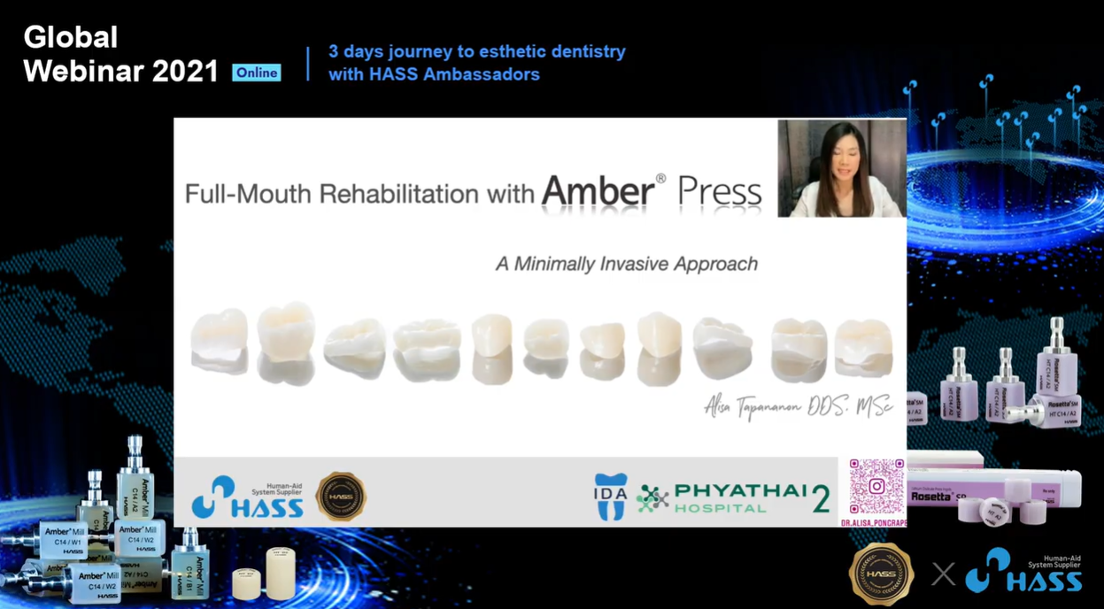 [AP-Webinar] Full-Mouth Rehabilitation with Amber Press